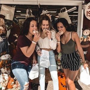 cropped knitted sweater